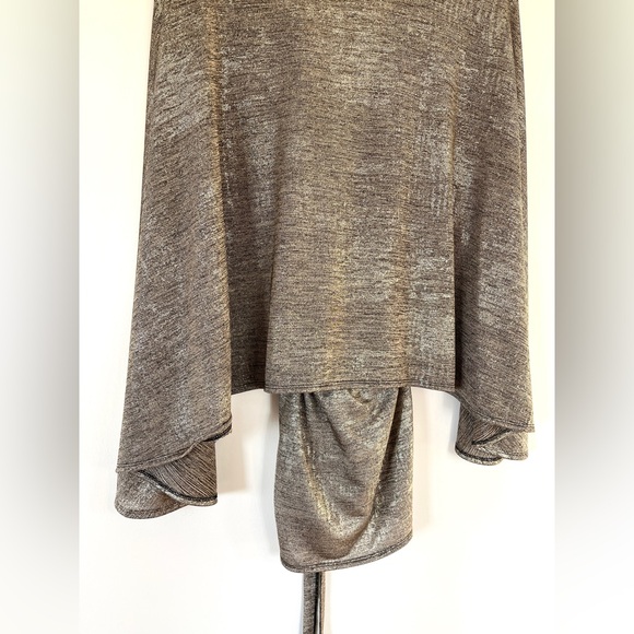 Free People Gold Age of Aquarius Kimono Top - Picture 14 of 16